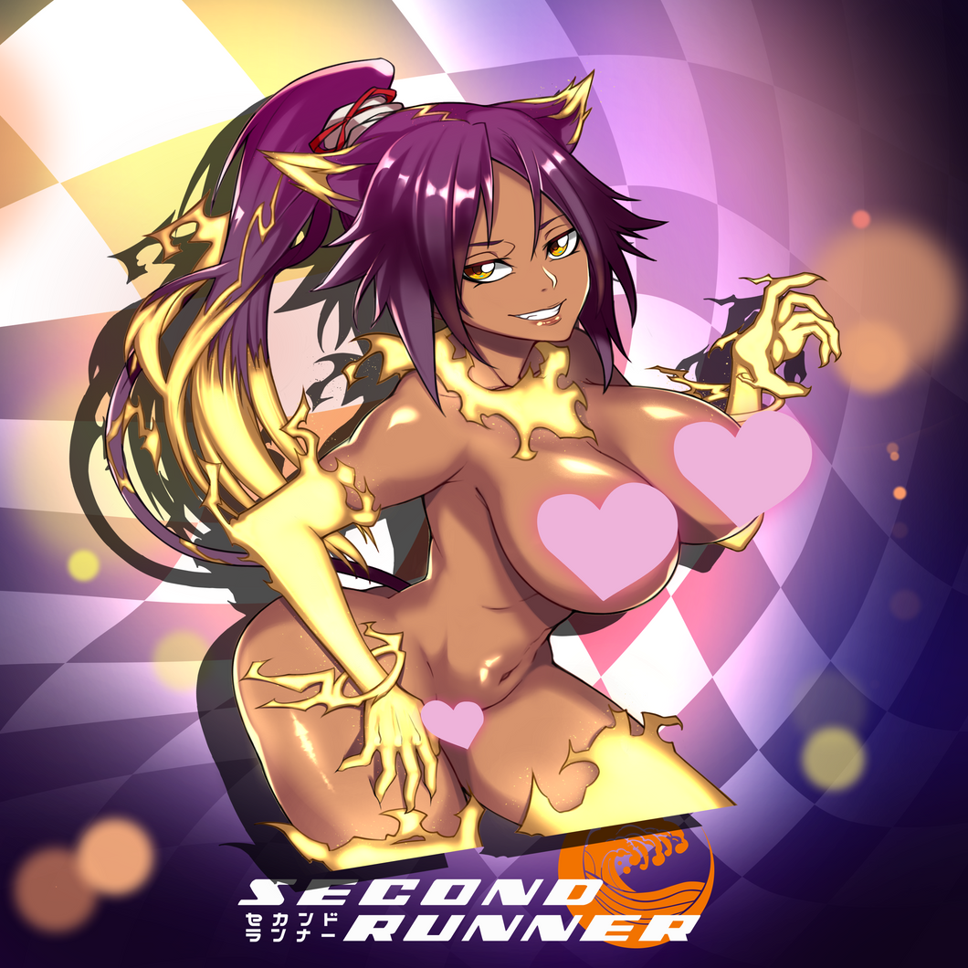 Yoruichi Shihouin Nude Die Cut Sticker